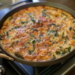Chicken Sausage and Spinach Frittata