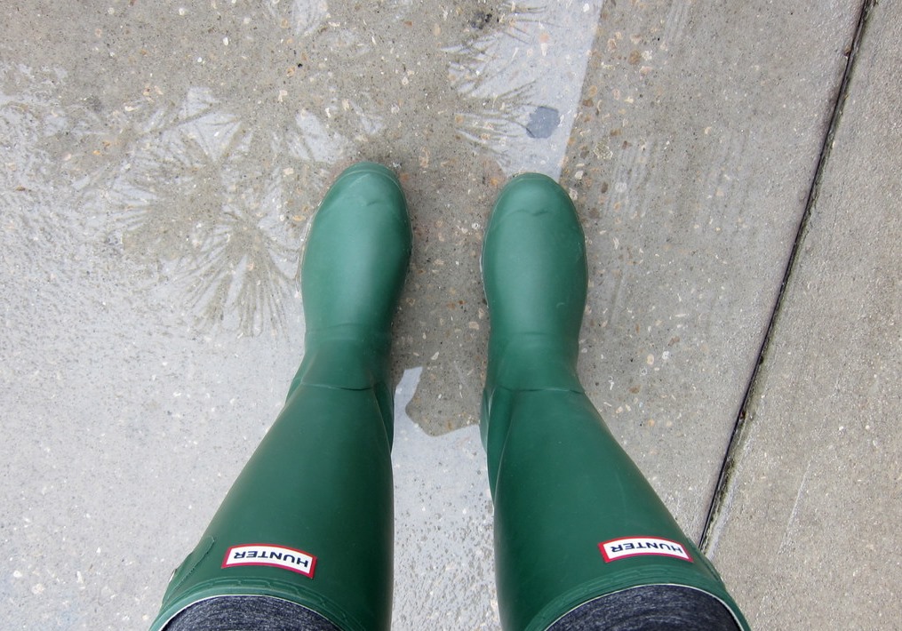 black grape hunter rain boots