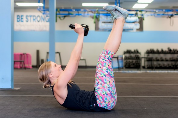 Kettlebell Crunch