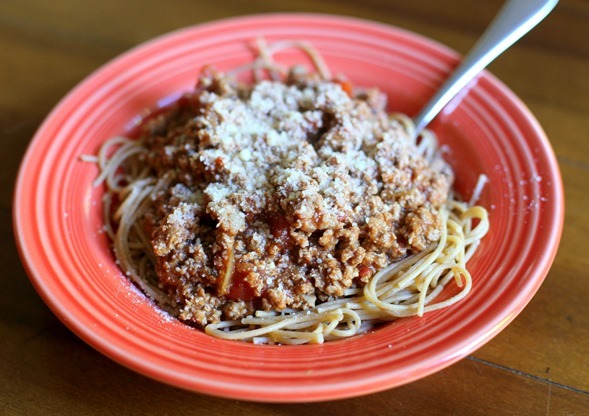 Venison Meat Sauce and Spaghetti Venison Meat Sauce and Spaghetti