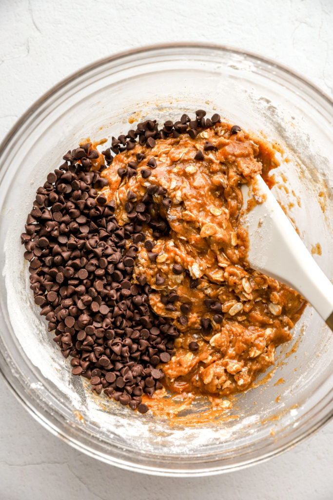 add in chocolate chips