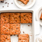 Chocolate Chip Almond Butter Bars