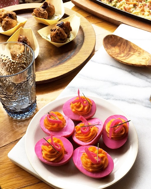 pickled deviled eggs