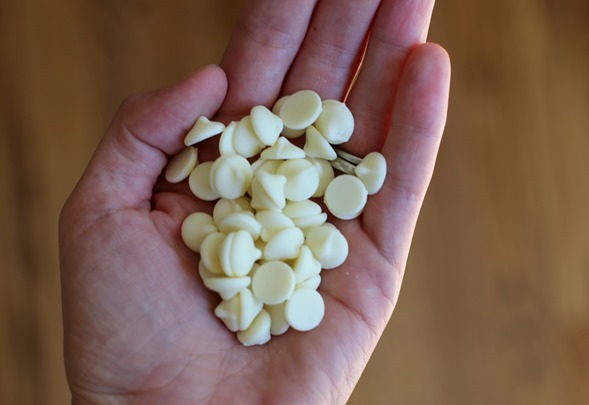 white chocolate chips