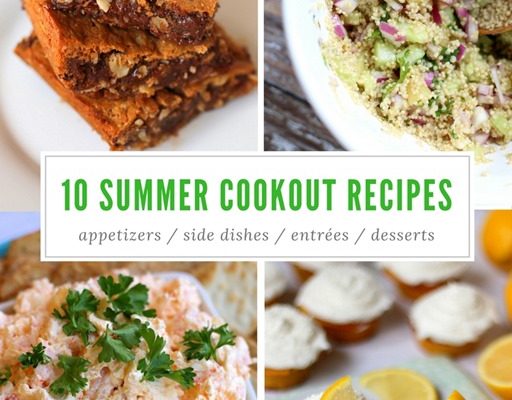 10 Summer Cookout Recipes To Try