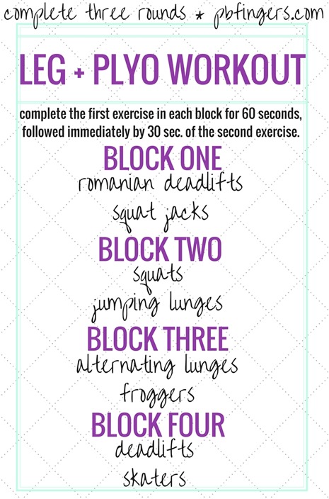 Plyometric Leg Workout