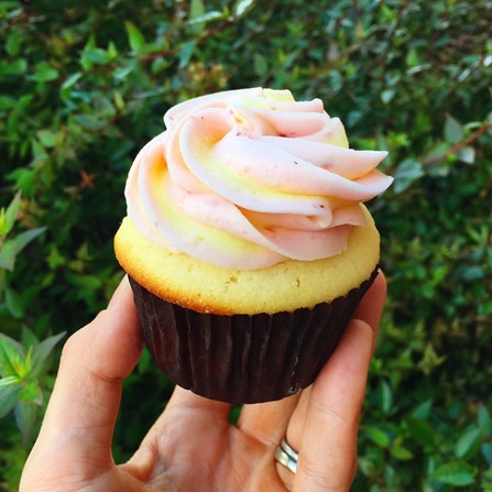 Sweetcakes Strawberry Lemonade Cupcake Lake Norman Cornelius