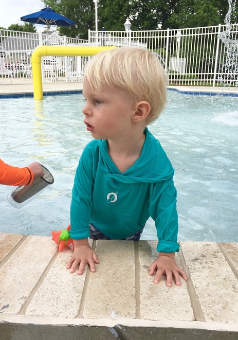 Toddler Rashguard with Hood