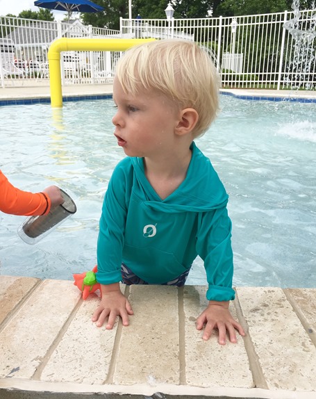 Toddler Rashguard with Hood