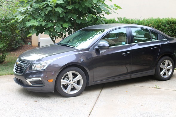 black chevy rental car