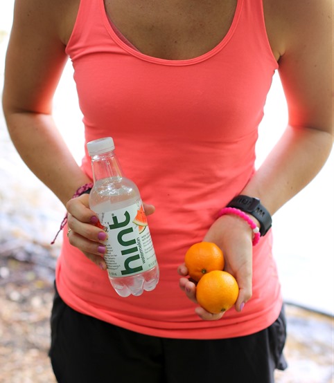 hint water and clementines