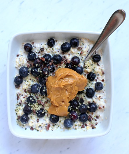 OVernight Oats Blueberry OVernight Oats Blueberry