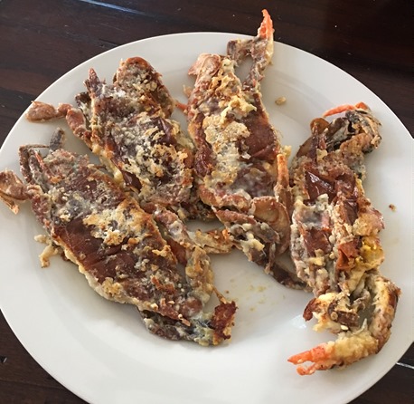 Soft shell crabs