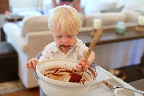 brownie batter toddler