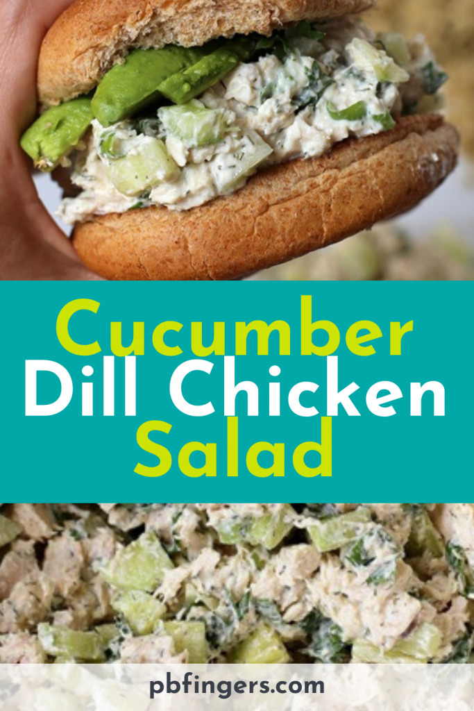 Cucumber Dill Rotisserie Chicken Salad
