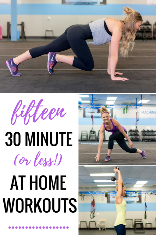 Fifteen 30 Minutes Or Less Workouts You