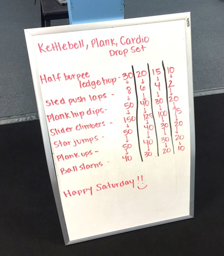 Drop Set Total Body Workout Burn Boot Camp