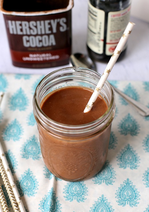 Mocha Coffee Protein Smoothie