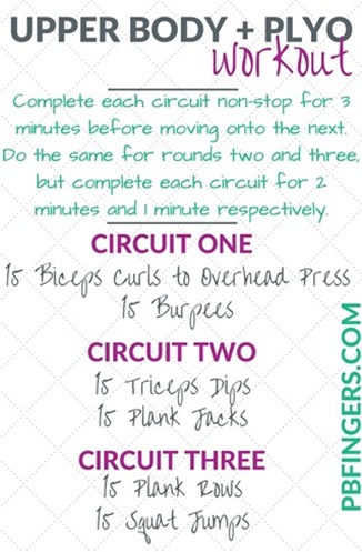 Upper Body Plyo Workout