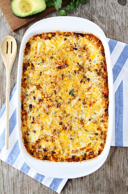 quinoa enchilada bake