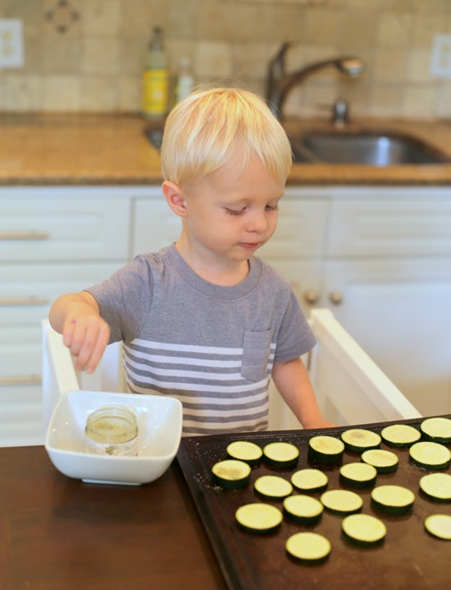 toddler cooking