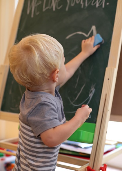 toddler easel