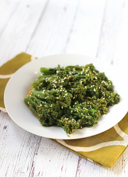 Easy Ginger Sesame Broccolini Recipe