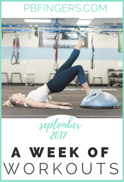 Weekly Workouts