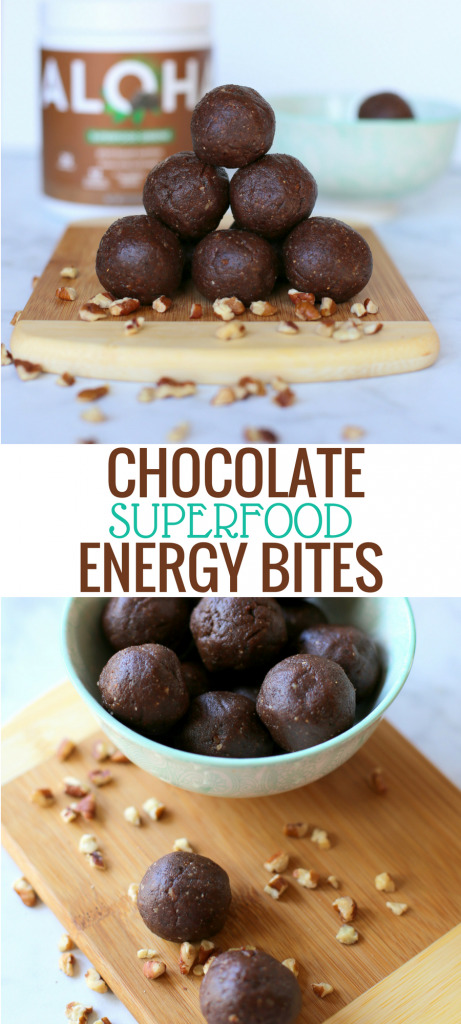Sneaky Chocolate Superfood Energy Bites