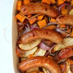 Chicken Sausage Sweet Potato Bake