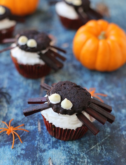 Spider Cupcakes Halloween Spider Cupcakes Halloween