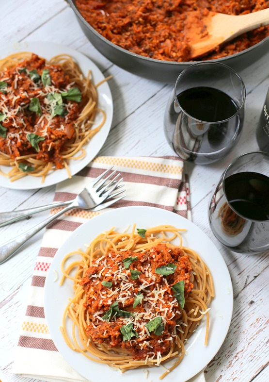 Vegetable Bolognese Sauce