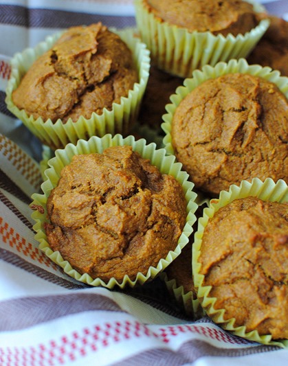 whole wheat pumpkin muffins (2)