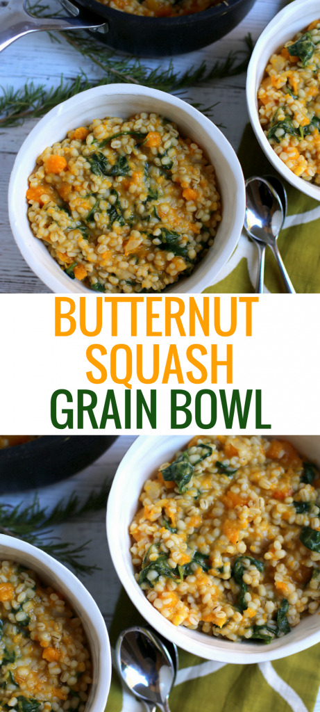 Butternut Squash Grain Bowl (Vegetarian Recipe)