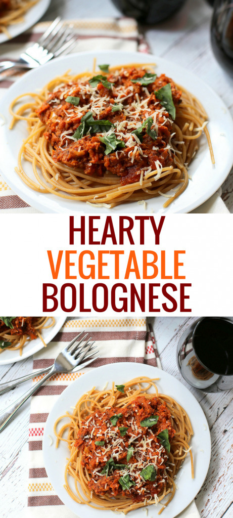 Hearty Vegetable Bolognese
