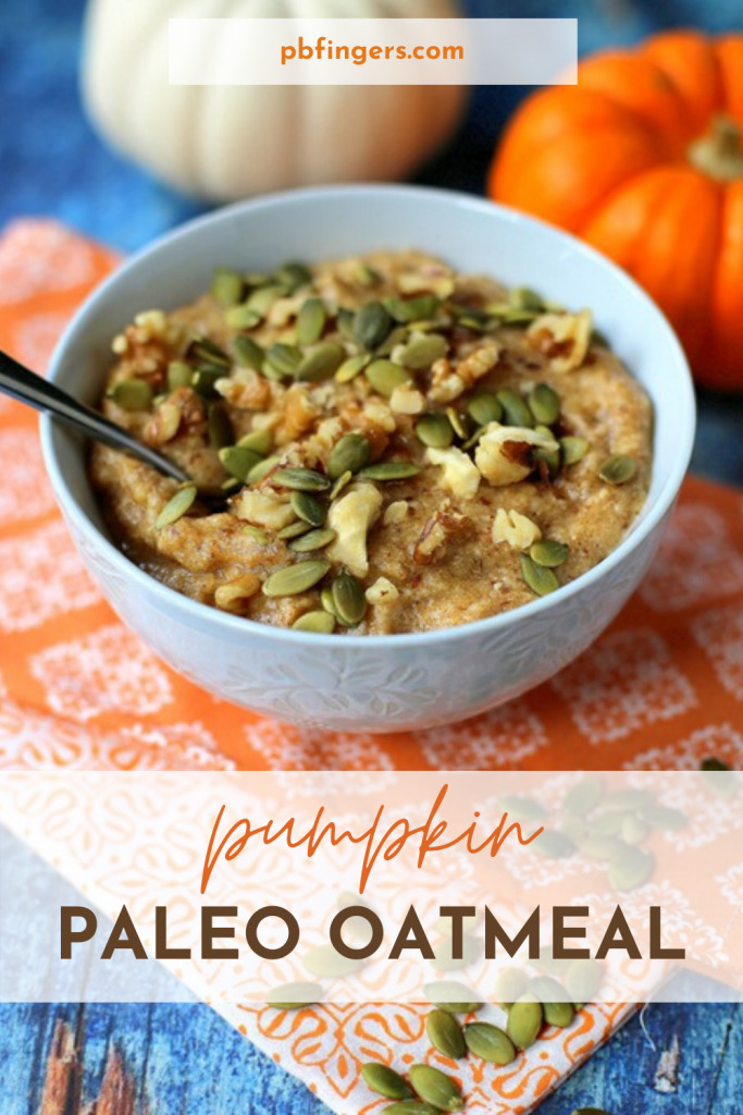 Pumpkin Paleo Oatmeal