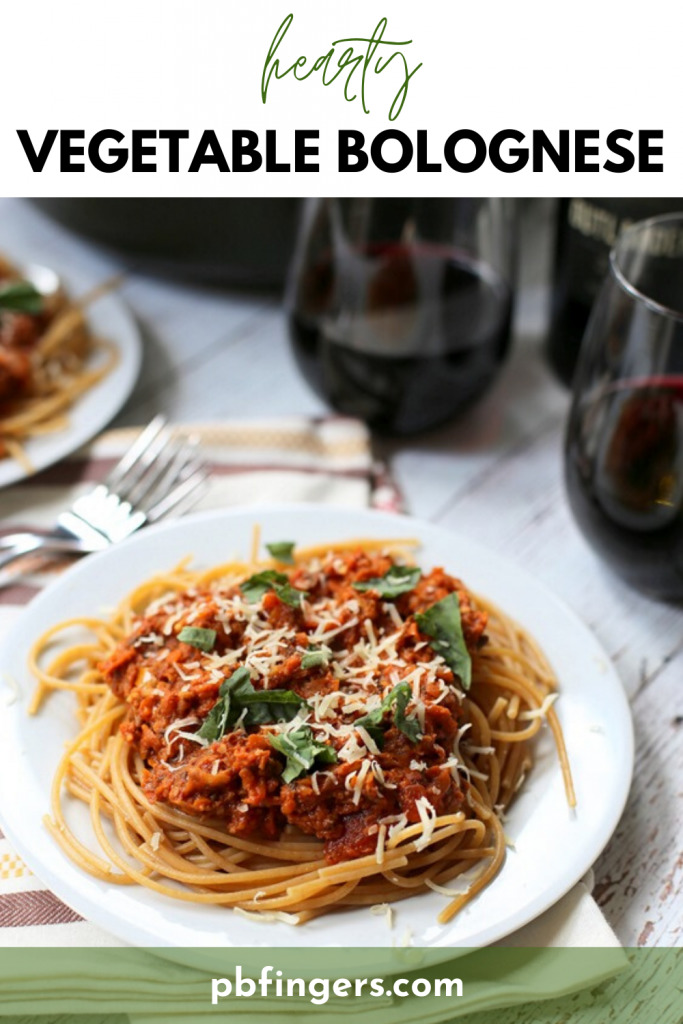 Hearty Vegetable Bolognese
