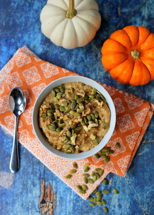Whole30 Pumpkin Paleo Oatmeal