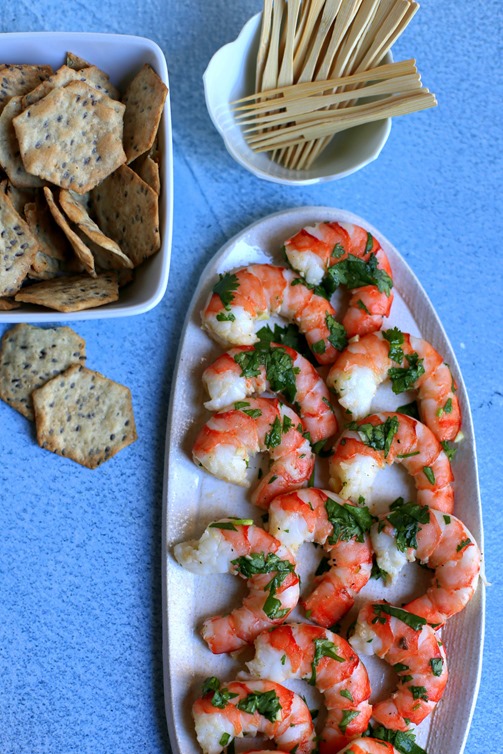 Cilantro Shrimp Appetizer Recipe