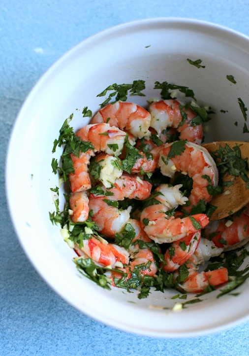 Cilantro Shrimp Appetizer