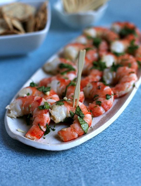 Easy Cilantro Shrimp Appetizer