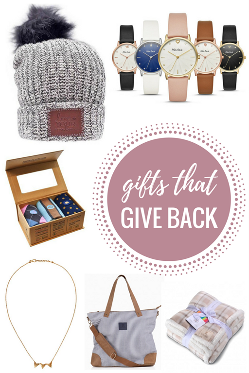 gifts that give back to charity