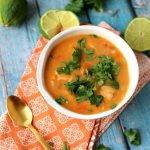 Crock Pot Coconut Chicken and Cauliflower Rice Stew