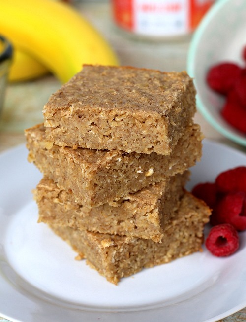 Easy Healthy Blender Breakfast Bars