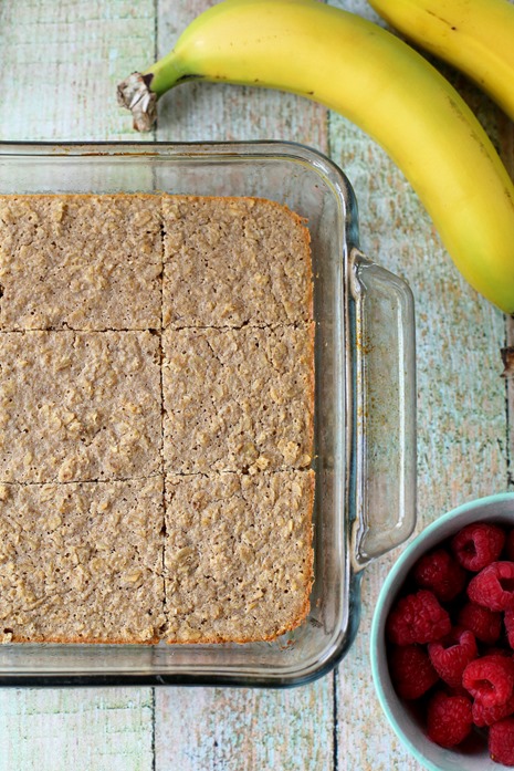 Healthy Blender Breakfast Bars