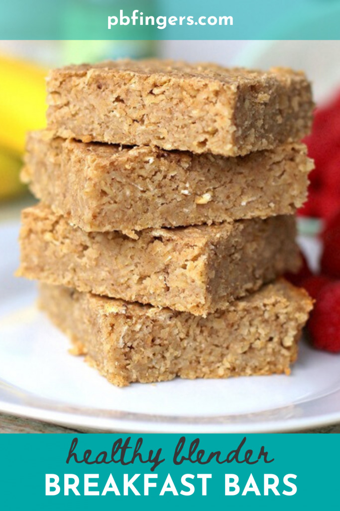 Healthy Blender Breakfast Bars