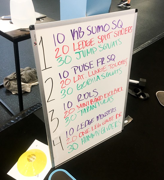 Burn Boot Camp Leg Workout