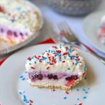 Berry Frozen Yogurt Pie