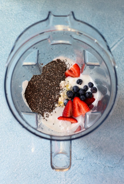 Blender Chia Seed Pudding Mousse