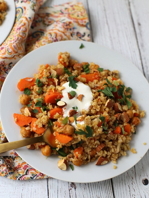 Roasted Chickpea Salad